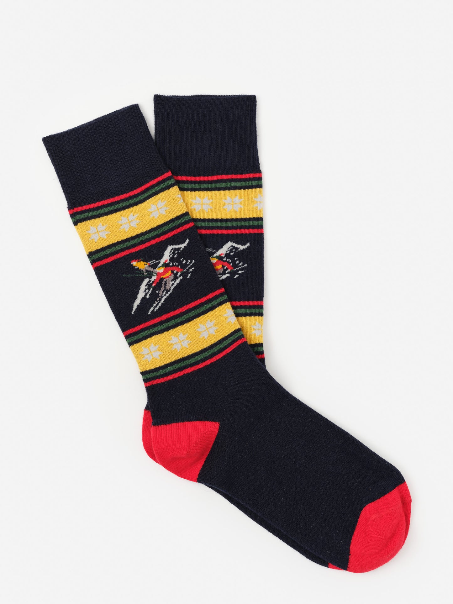J.McLaughlin socks in navy made with cotton.