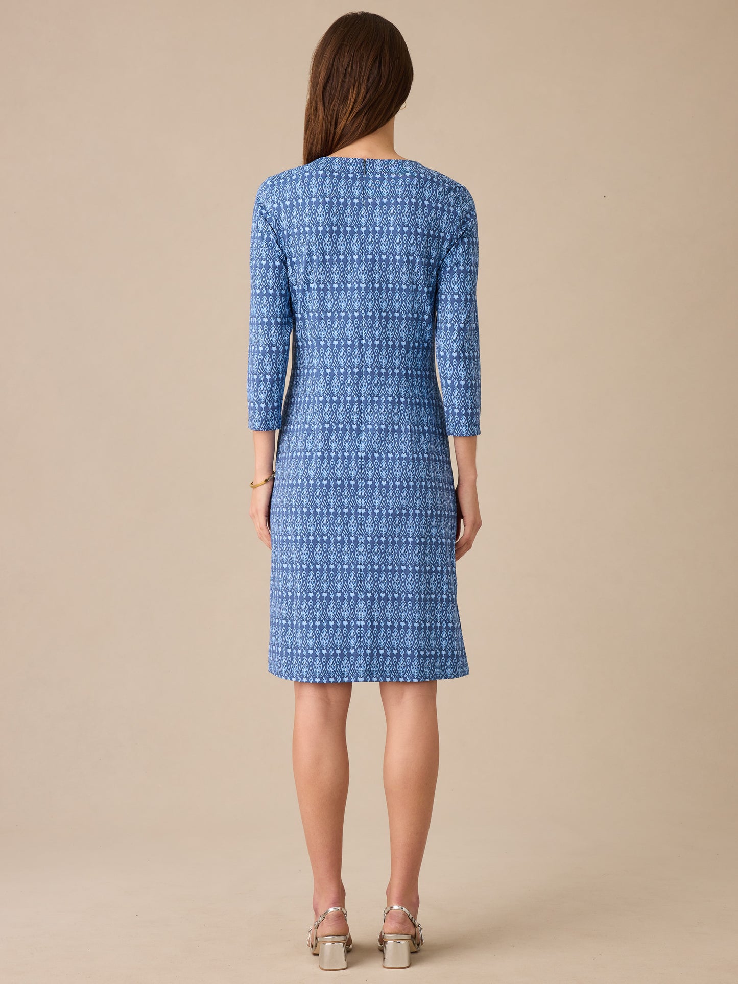Sophia Dress in Neo Jewel Ikat