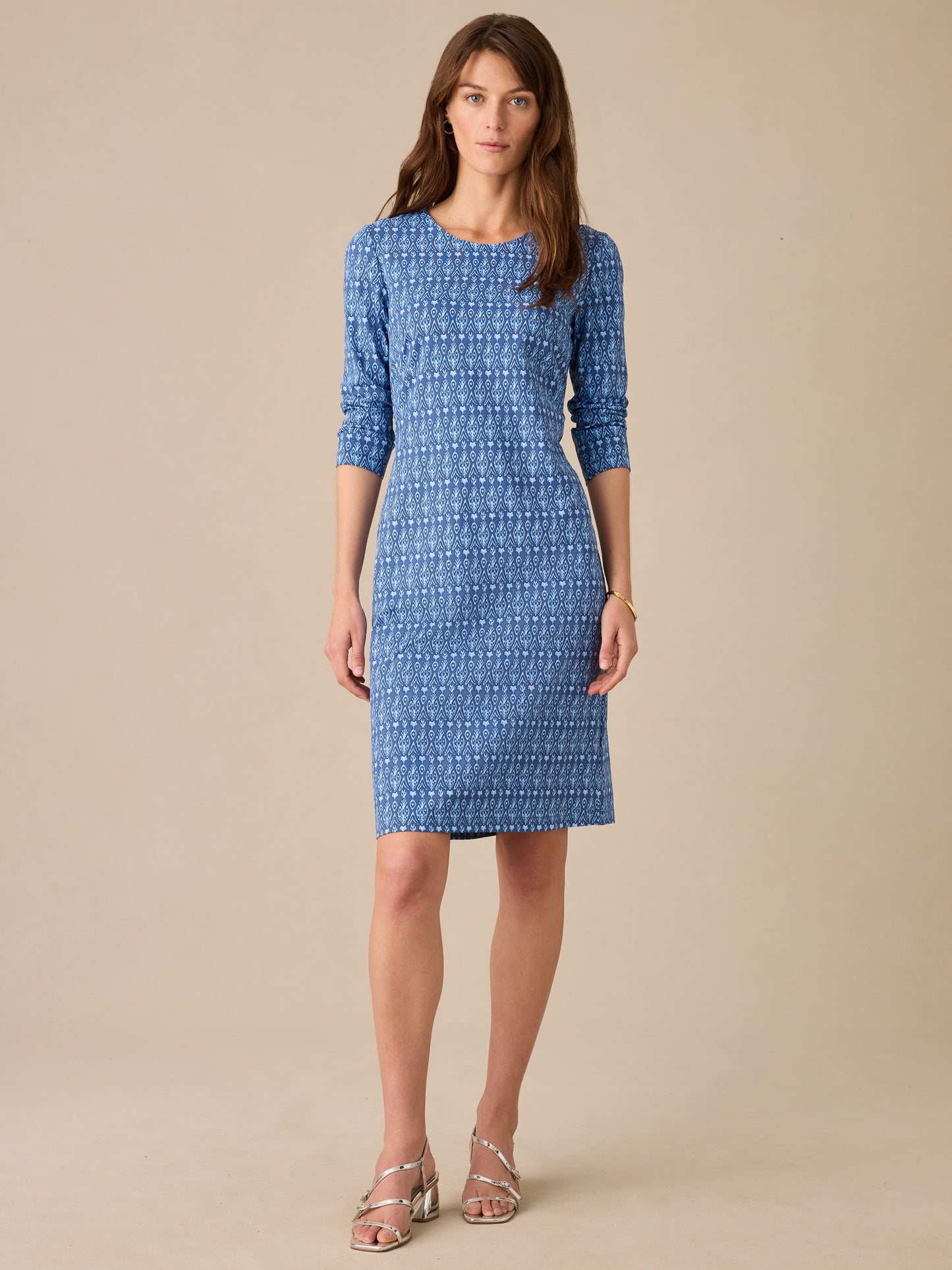 Sophia Dress in Neo Jewel Ikat