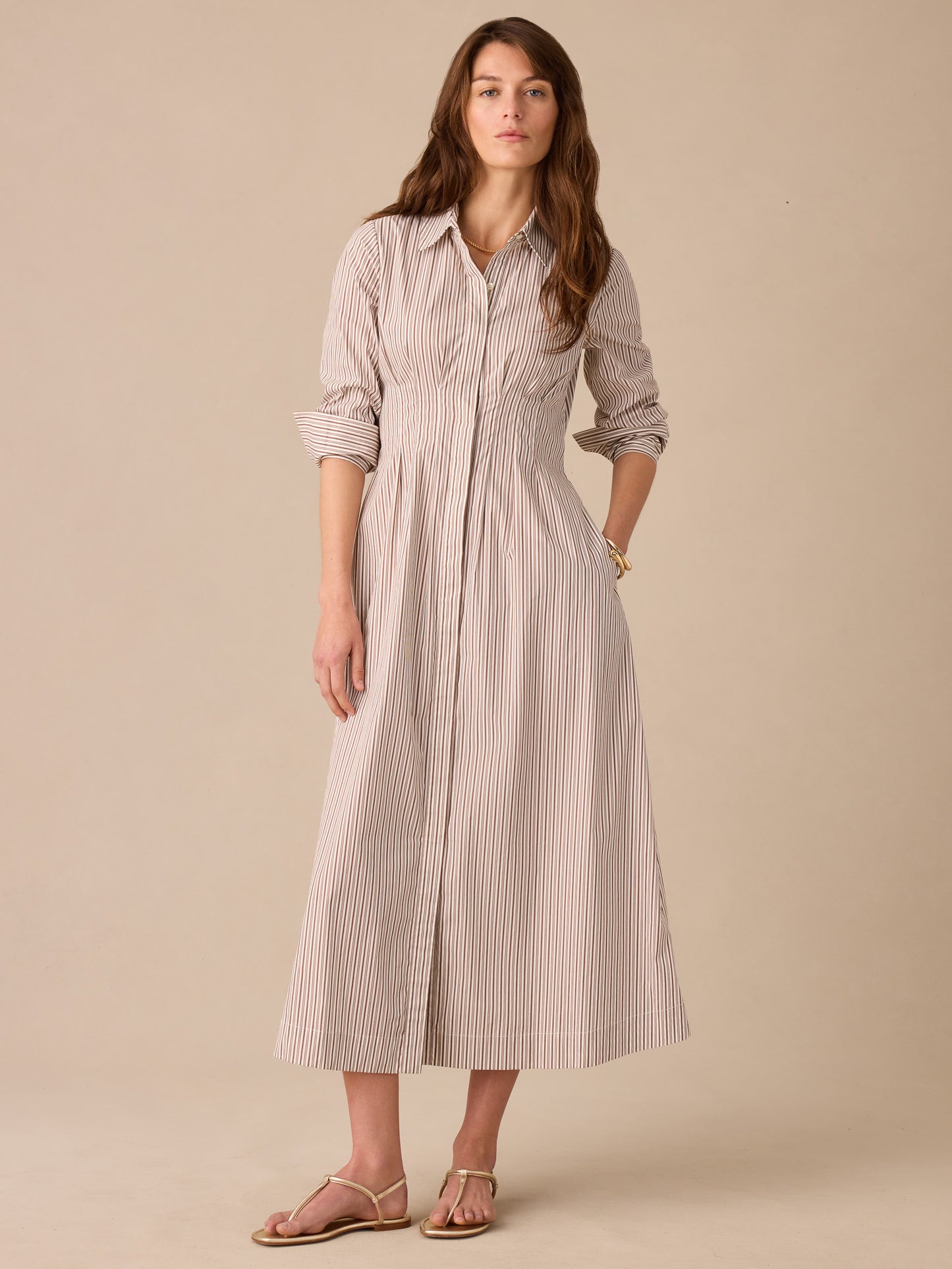 Stella Dress in Stripe