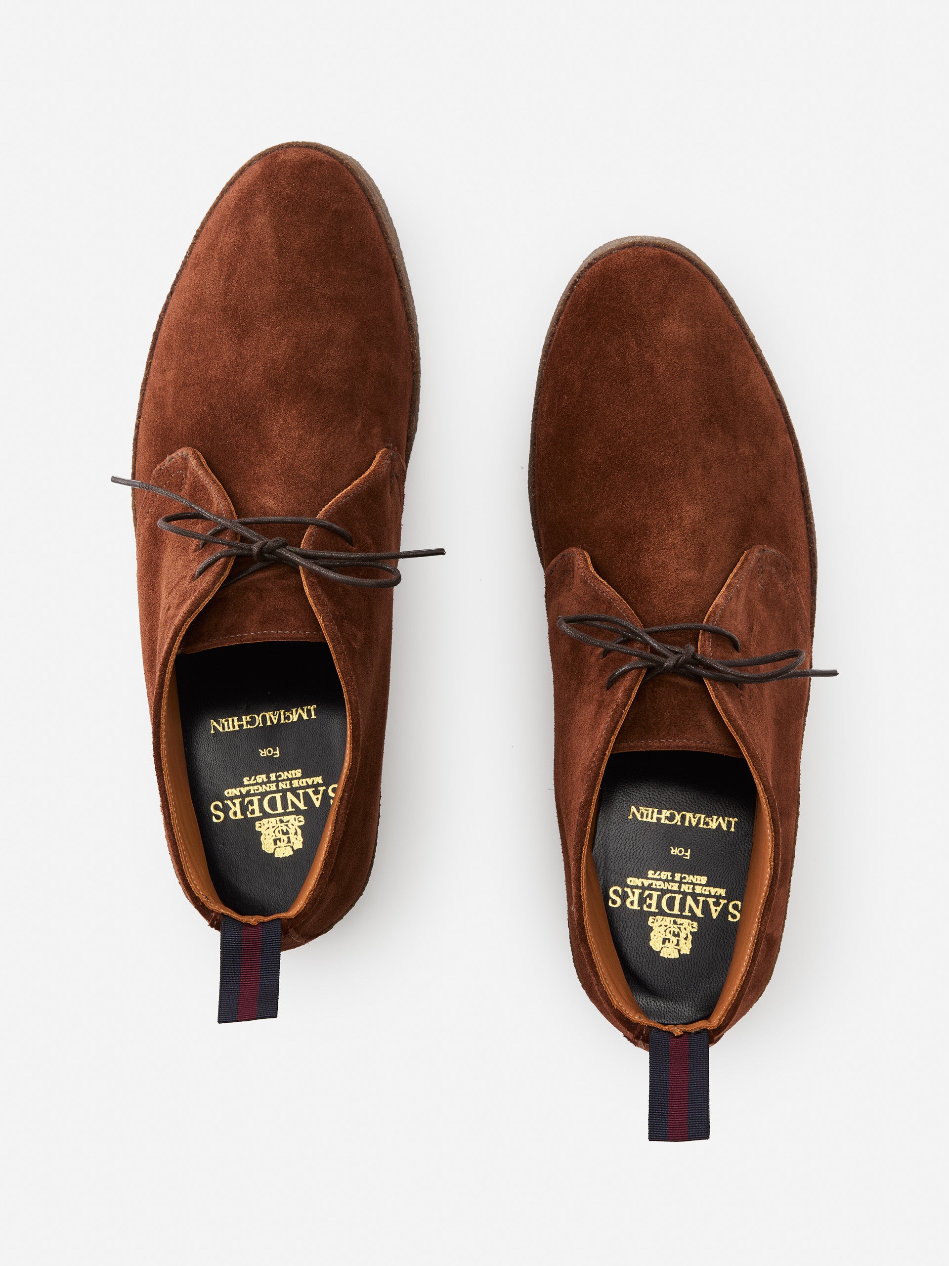 J.McLaughlin Montgomery boots in brown made with suede.