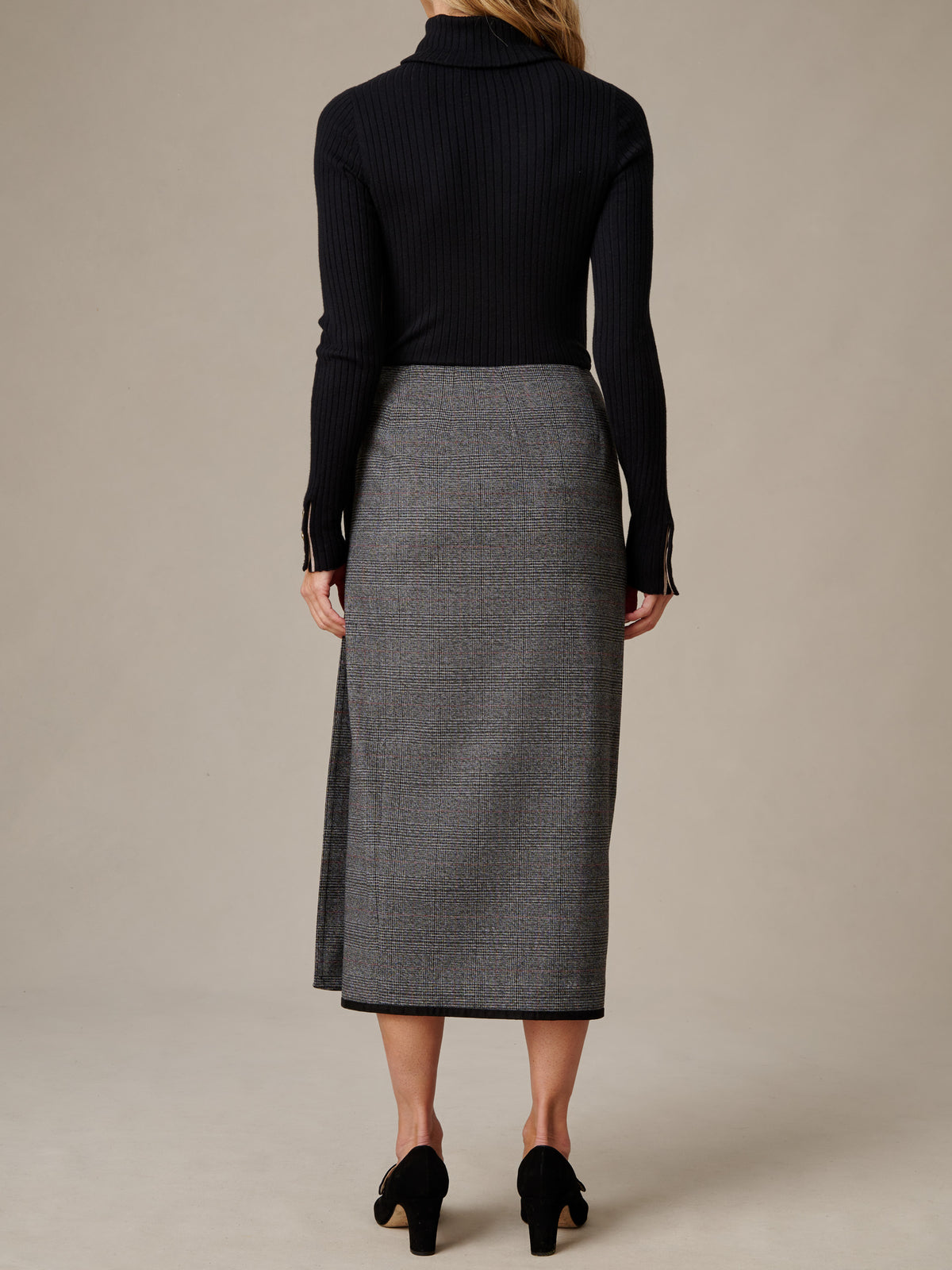 Suzette Skirt in Prince Of Wales Check