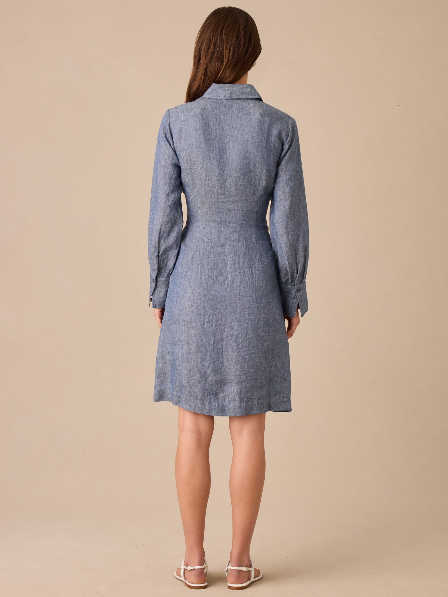 Sylvia Linen Dress