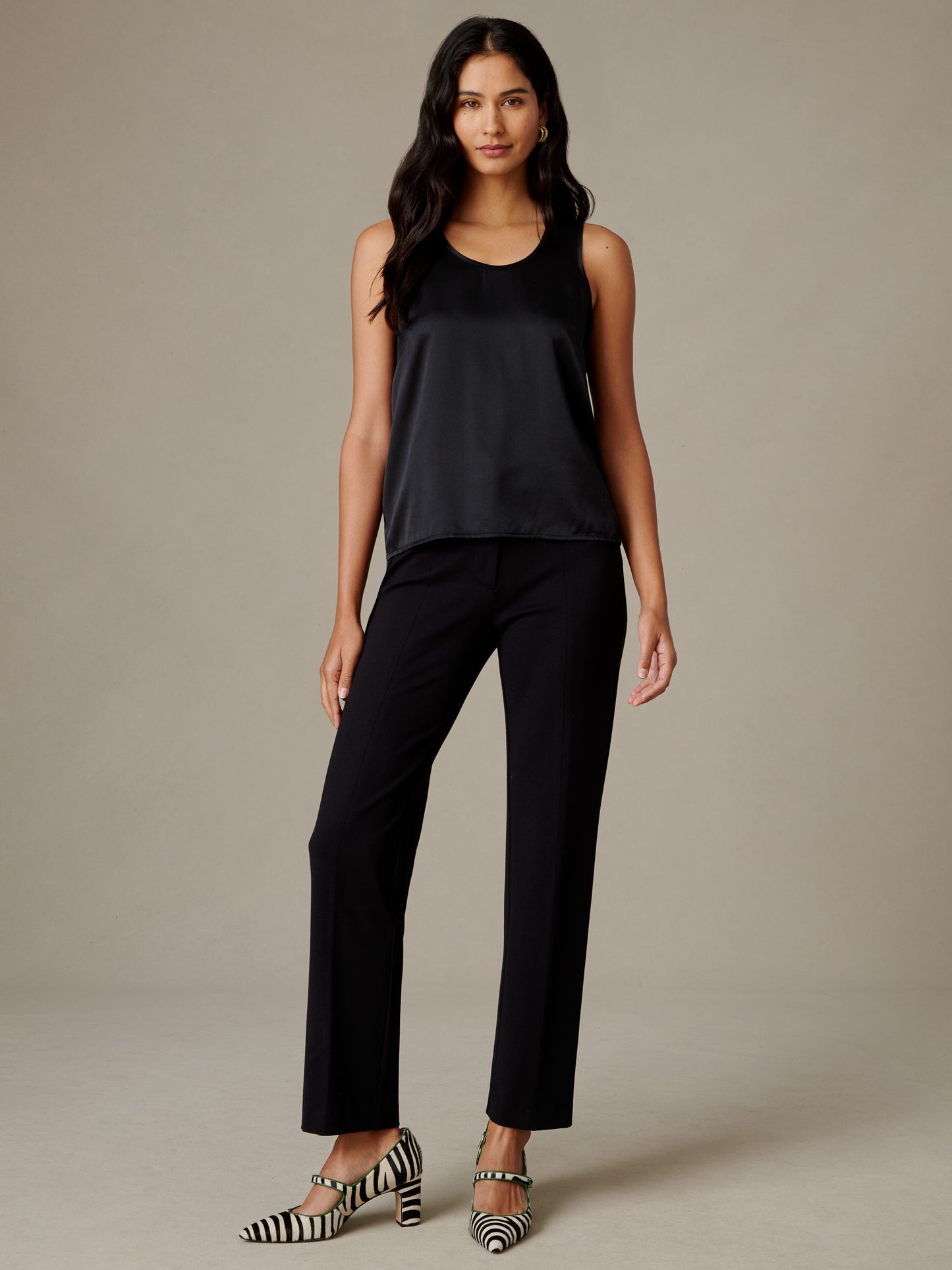Sylvie Silk Blend Blouse