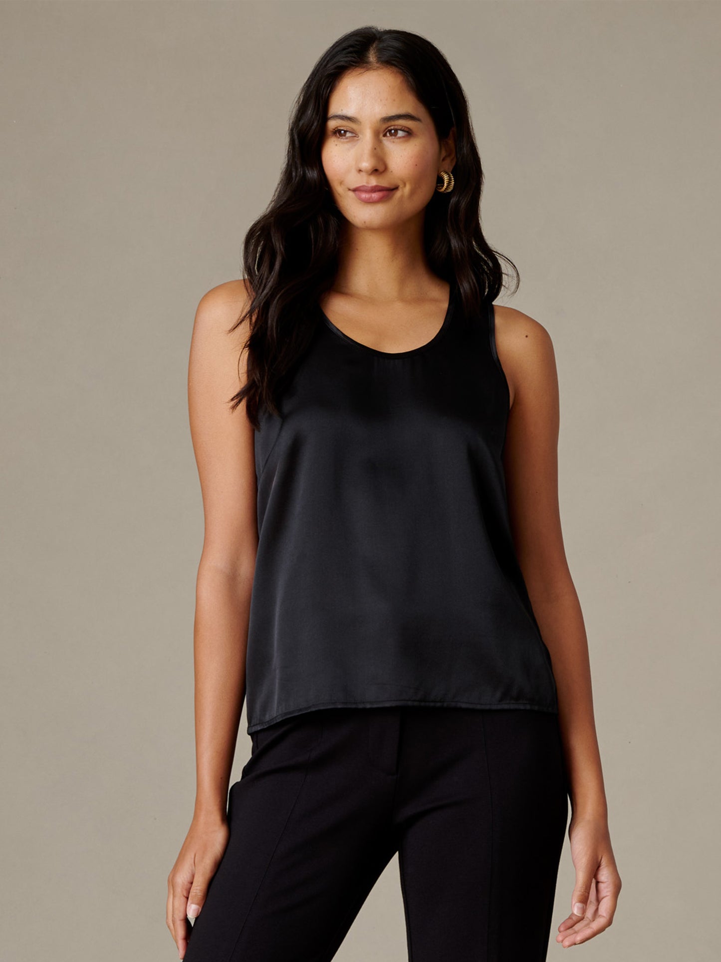 Sylvie Silk Blend Blouse