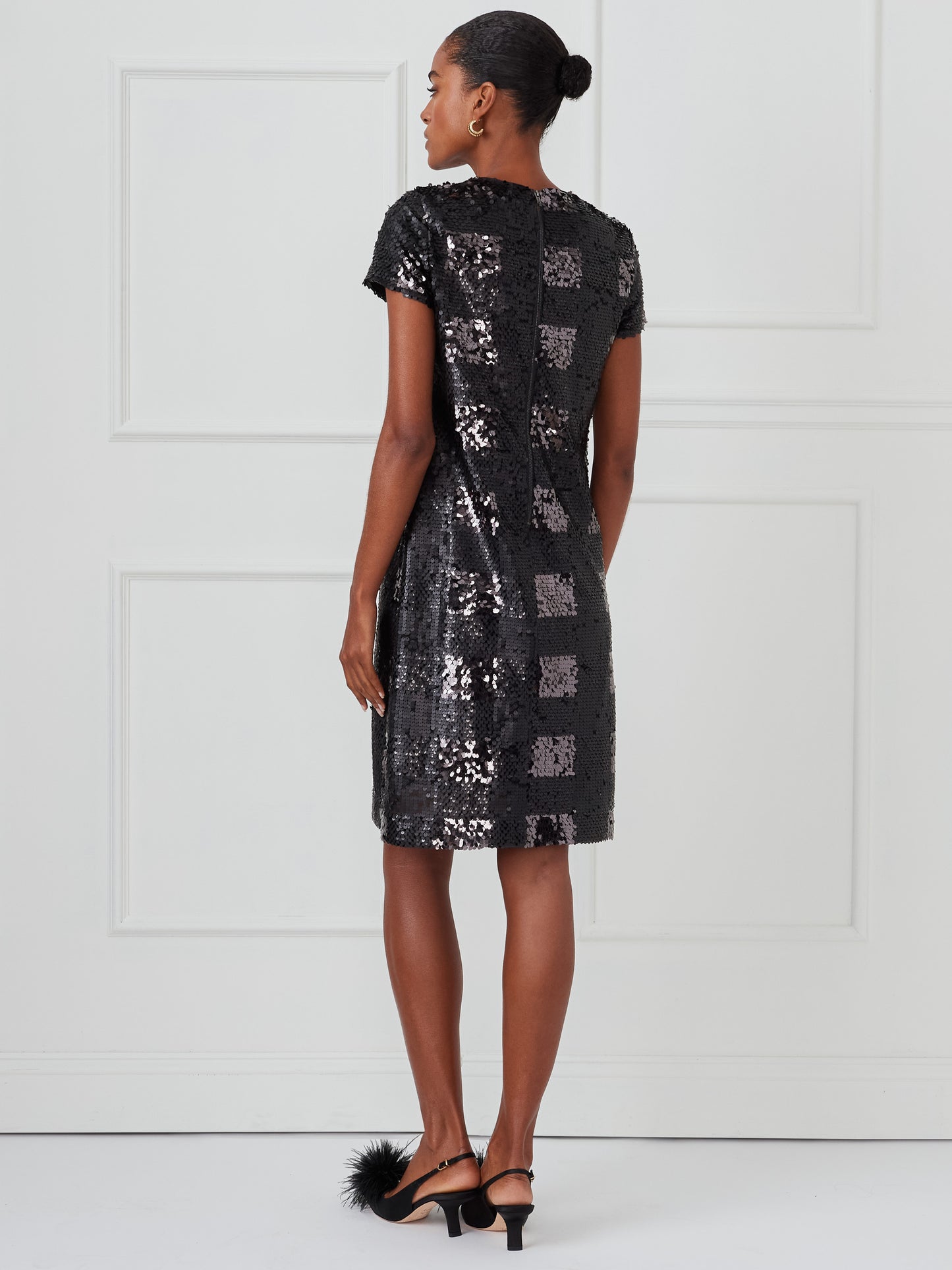 J.McLaughlin Therese dress in black made with polyester. 
