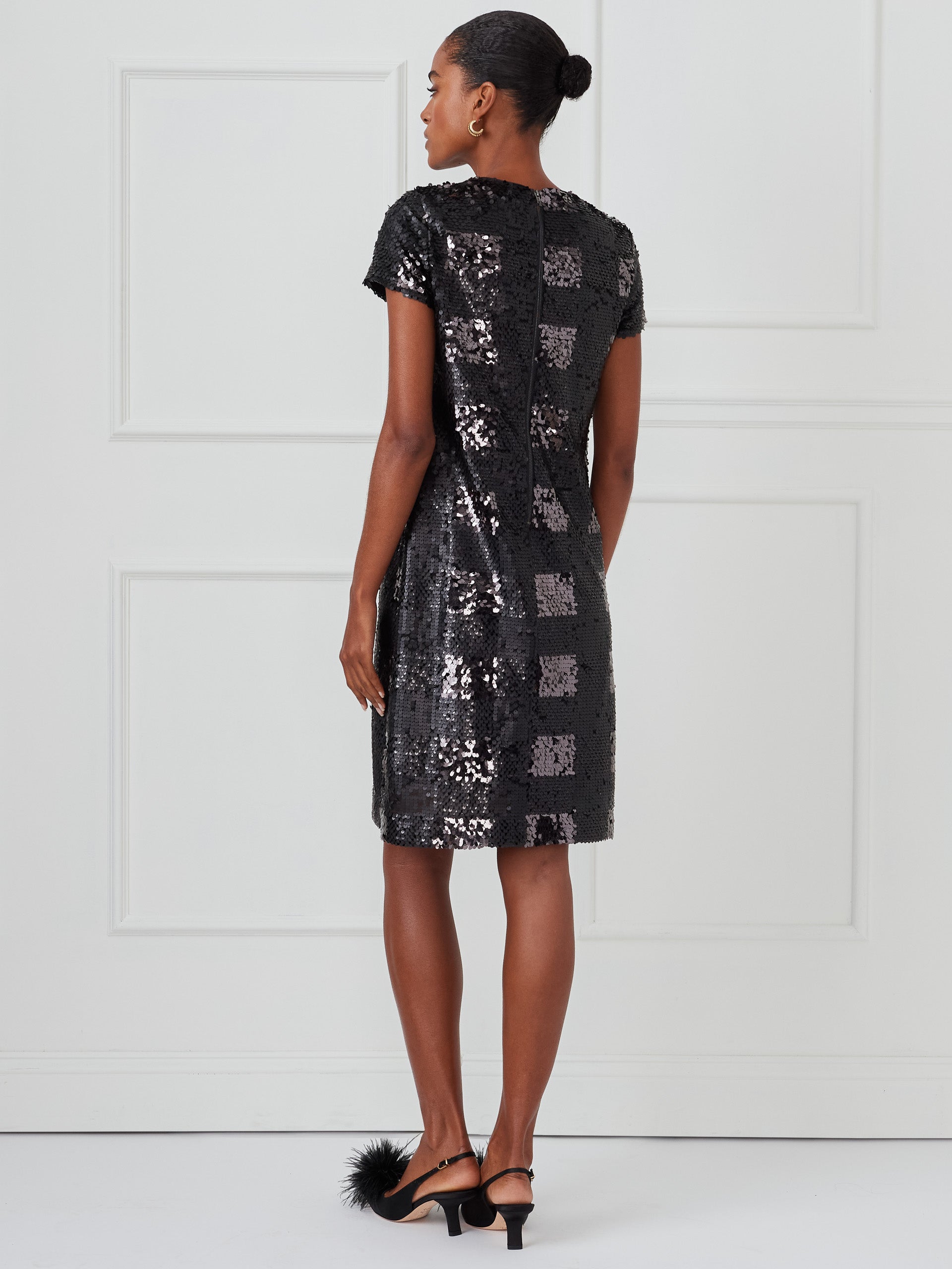 J.McLaughlin Therese dress in black made with polyester. 