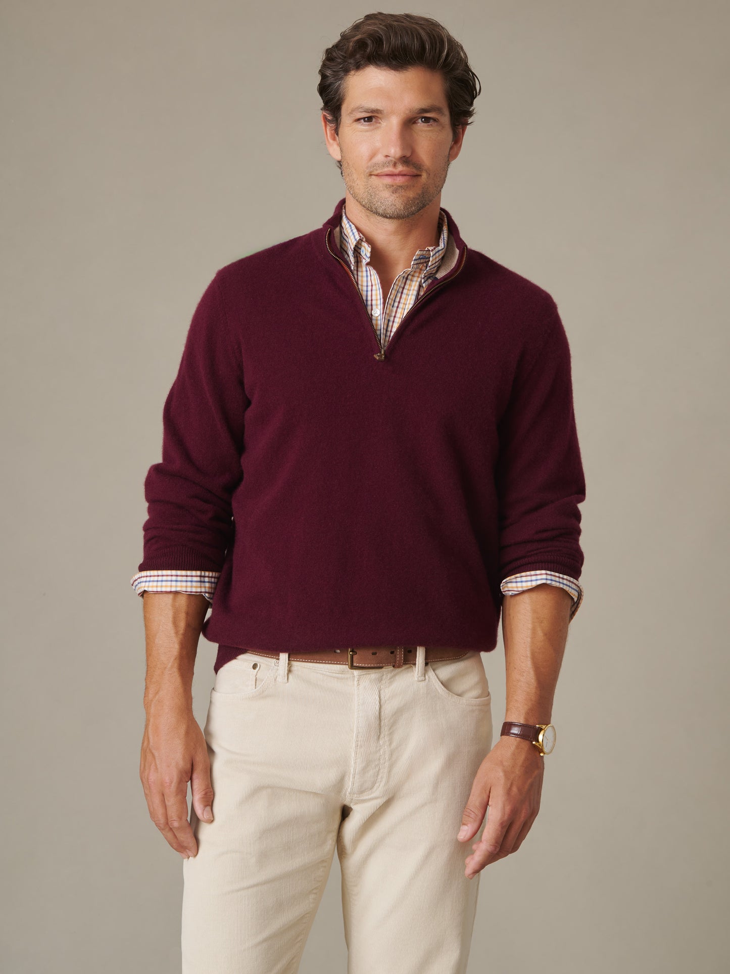 Twain Cashmere 1/4 Zip