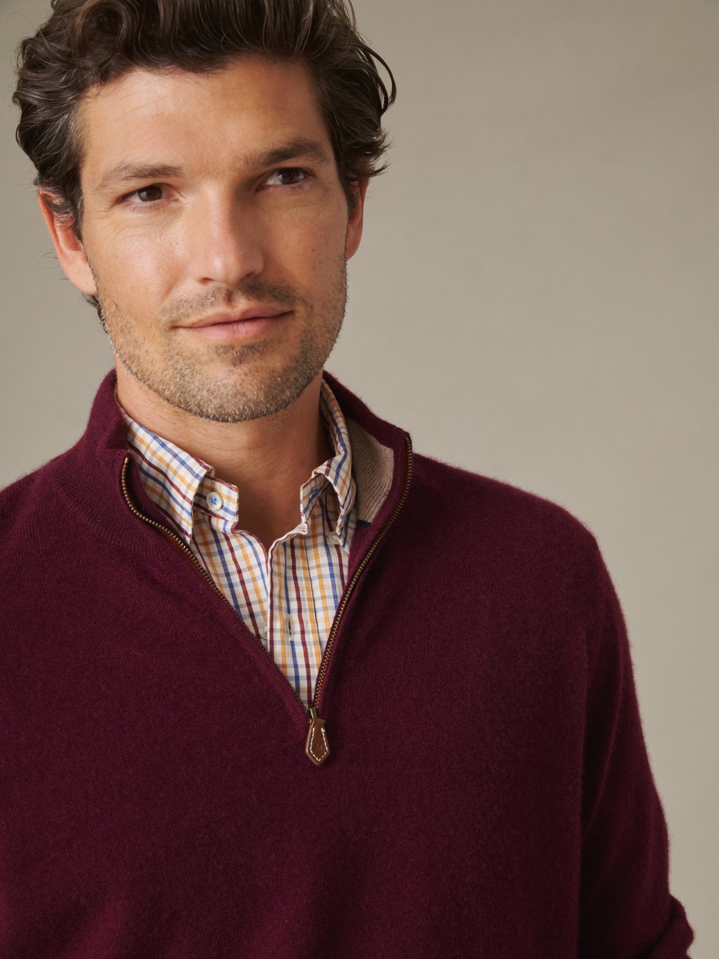 Twain Cashmere 1/4 Zip