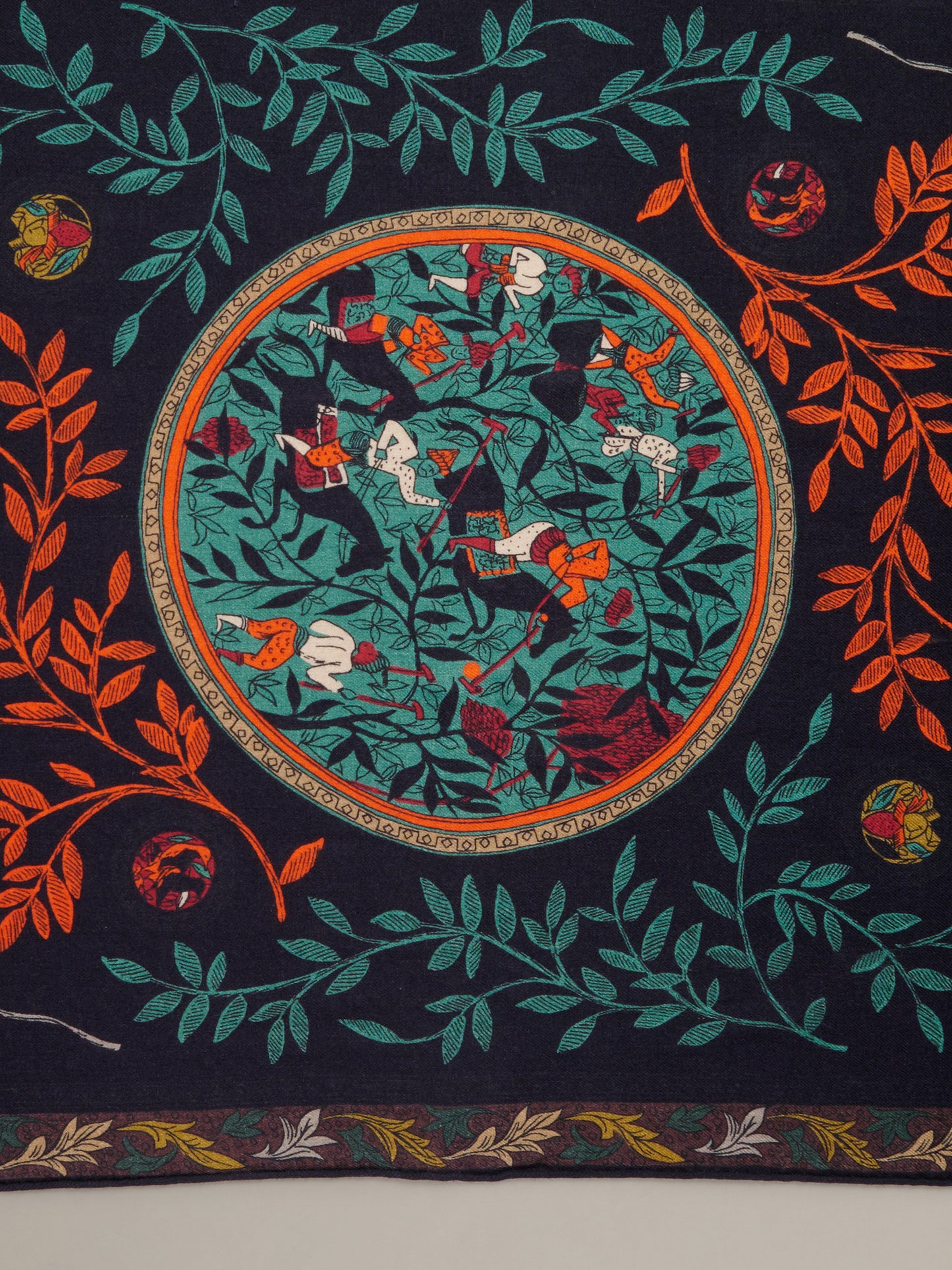 Vernon Scarf in Regent Medallion Scarf