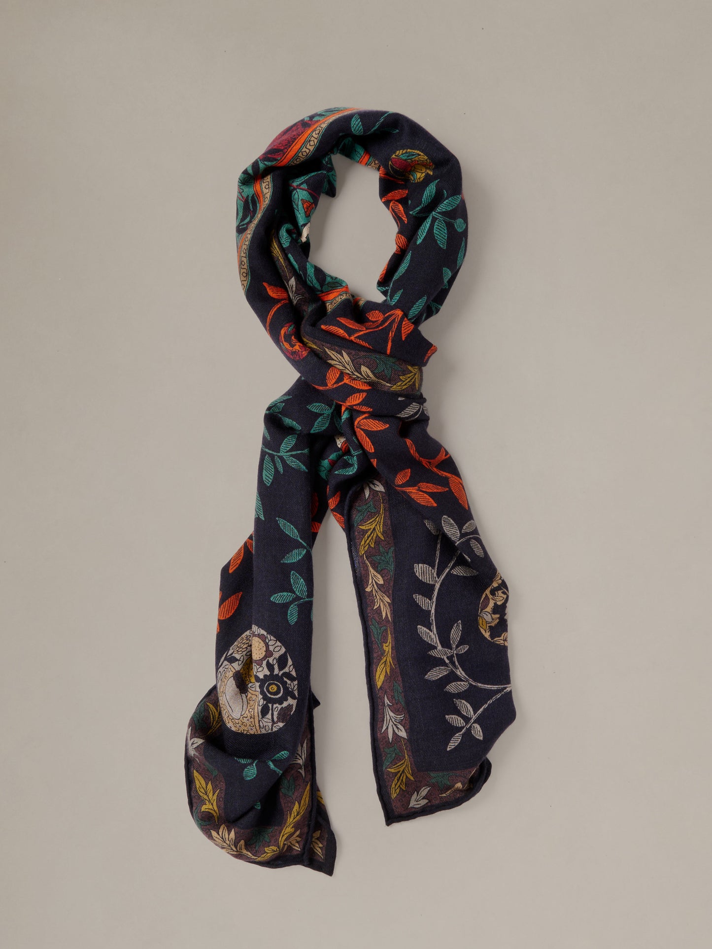 Vernon Scarf in Regent Medallion Scarf
