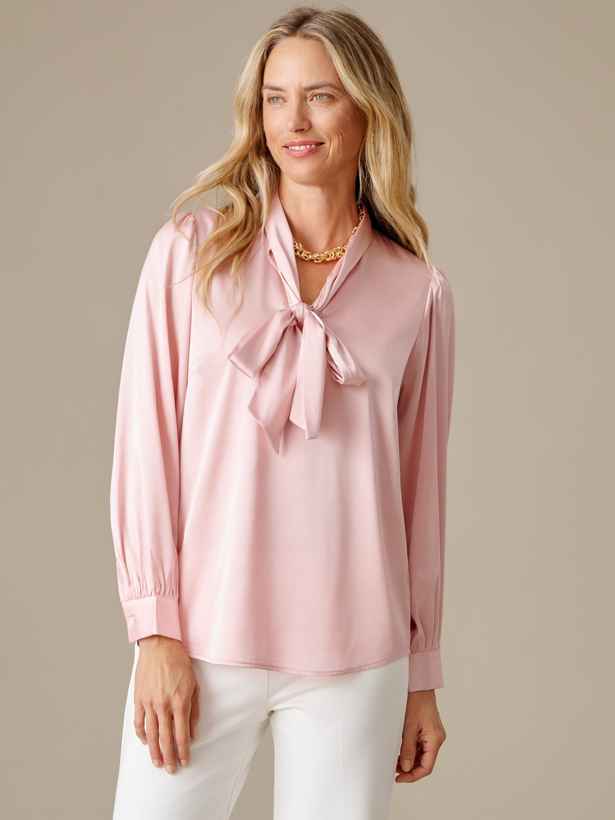 Vienna Satin Blouse