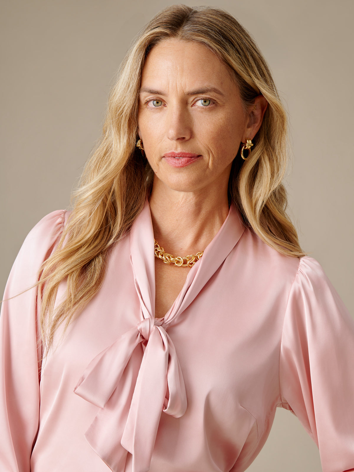 Vienna Satin Blouse