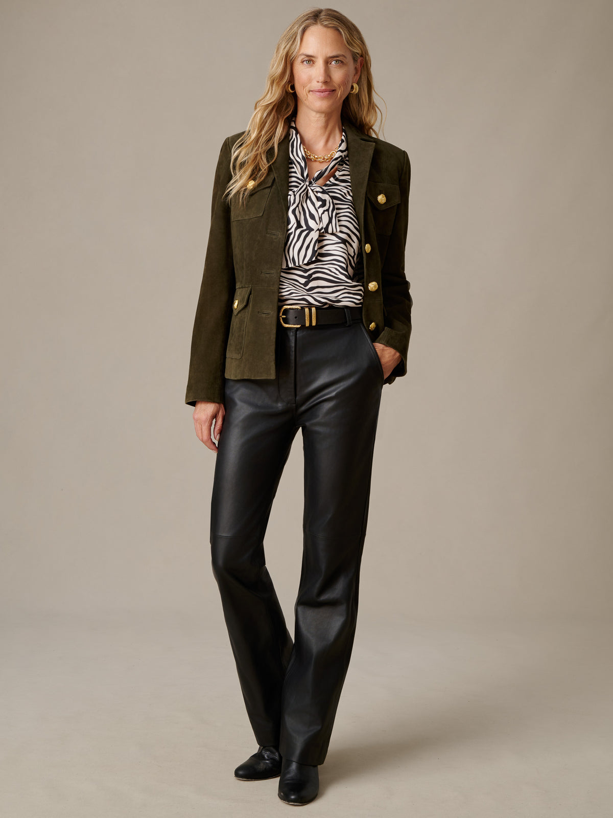Elly Leather Pants