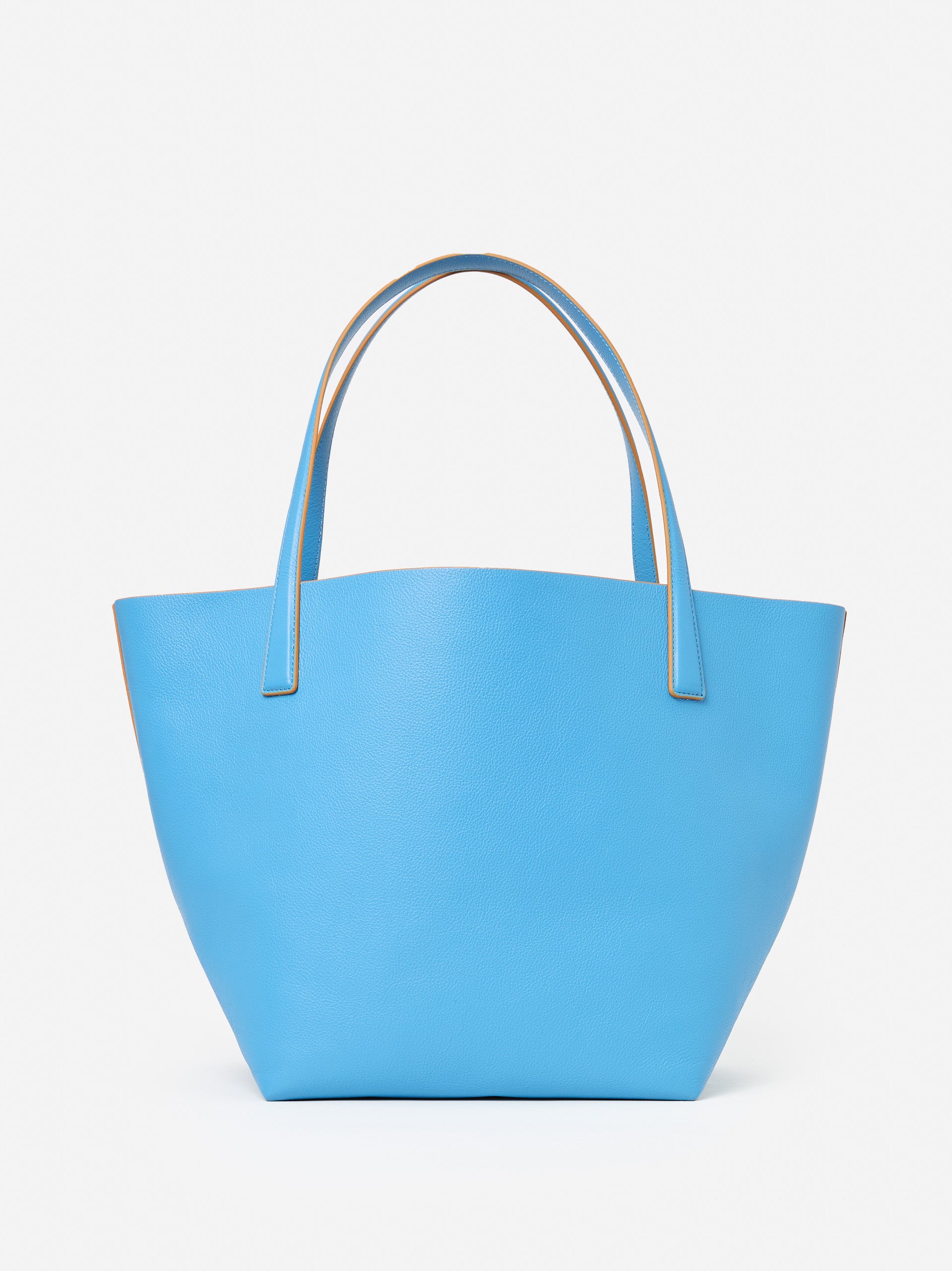 J.McLaughlin Vika tote bag in blue made with leather.