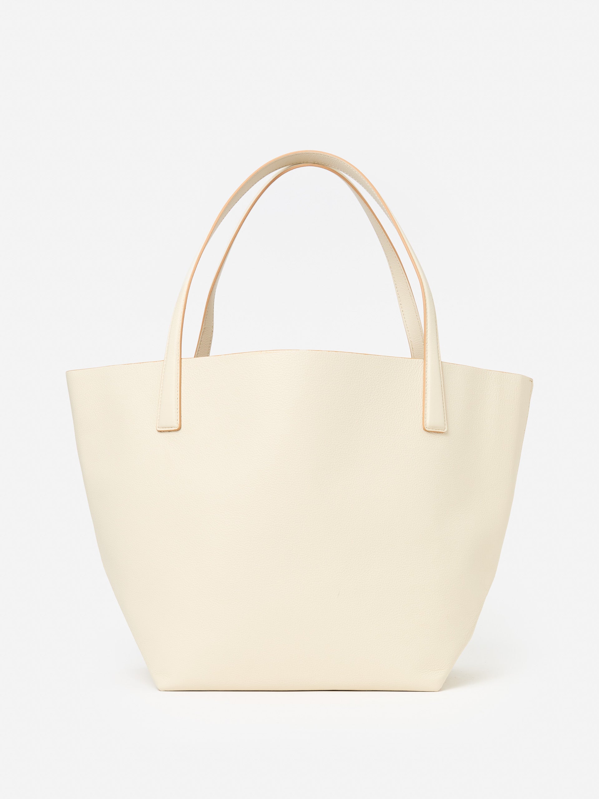 J.McLaughlin Vika tote bag in bone made with leather.