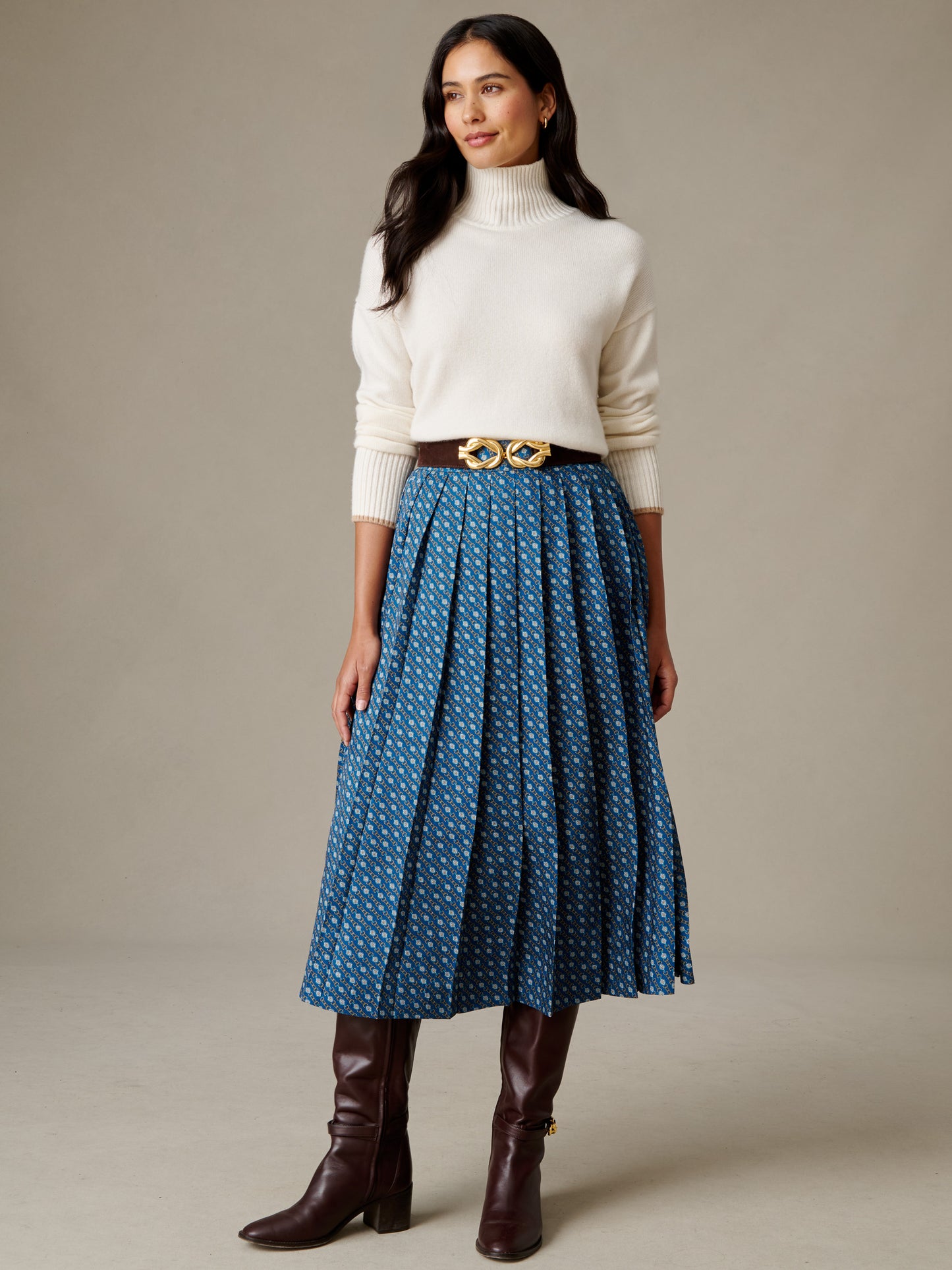 Vivienne Skirt in Regency Chain