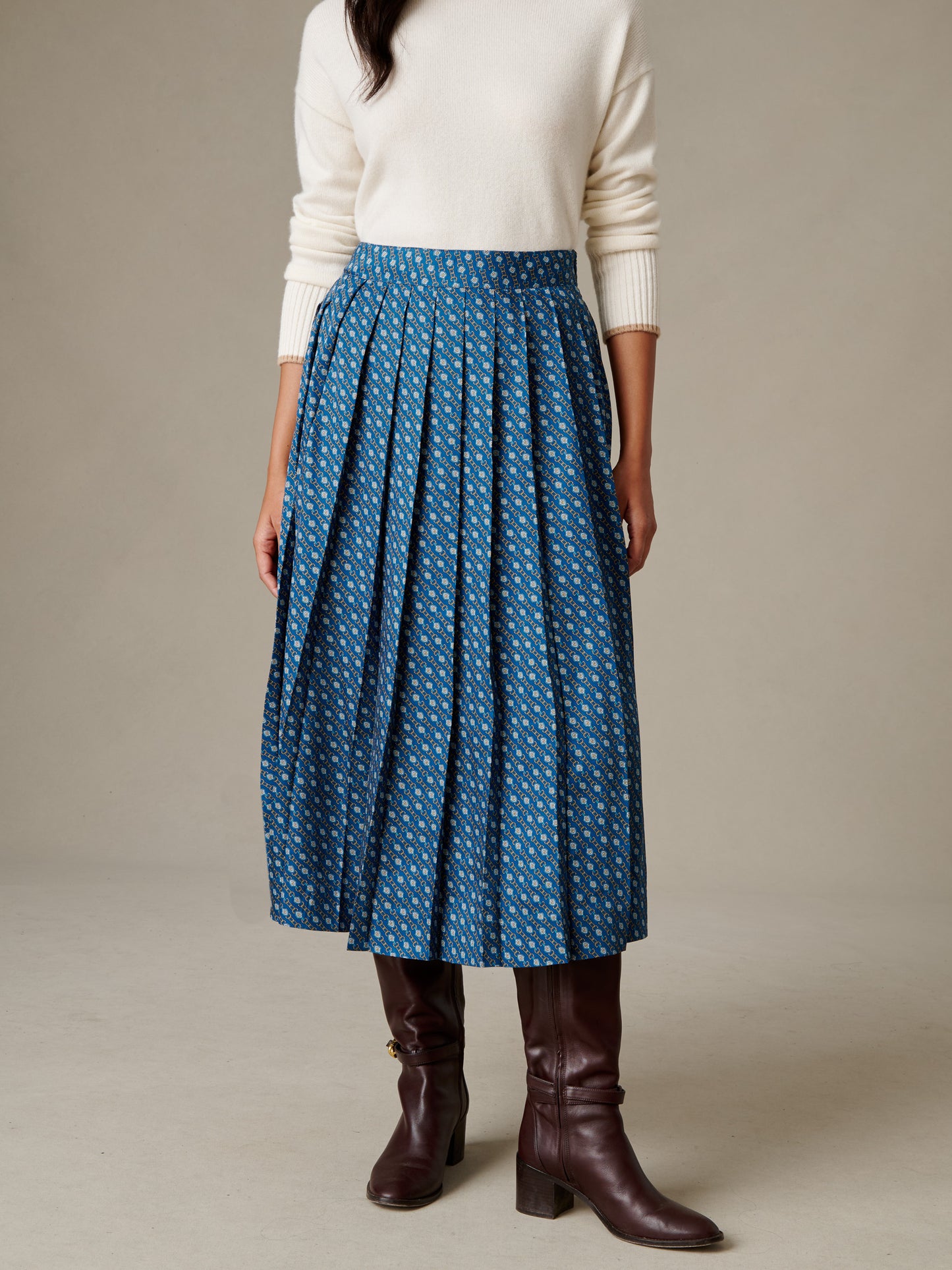 Vivienne Skirt in Regency Chain