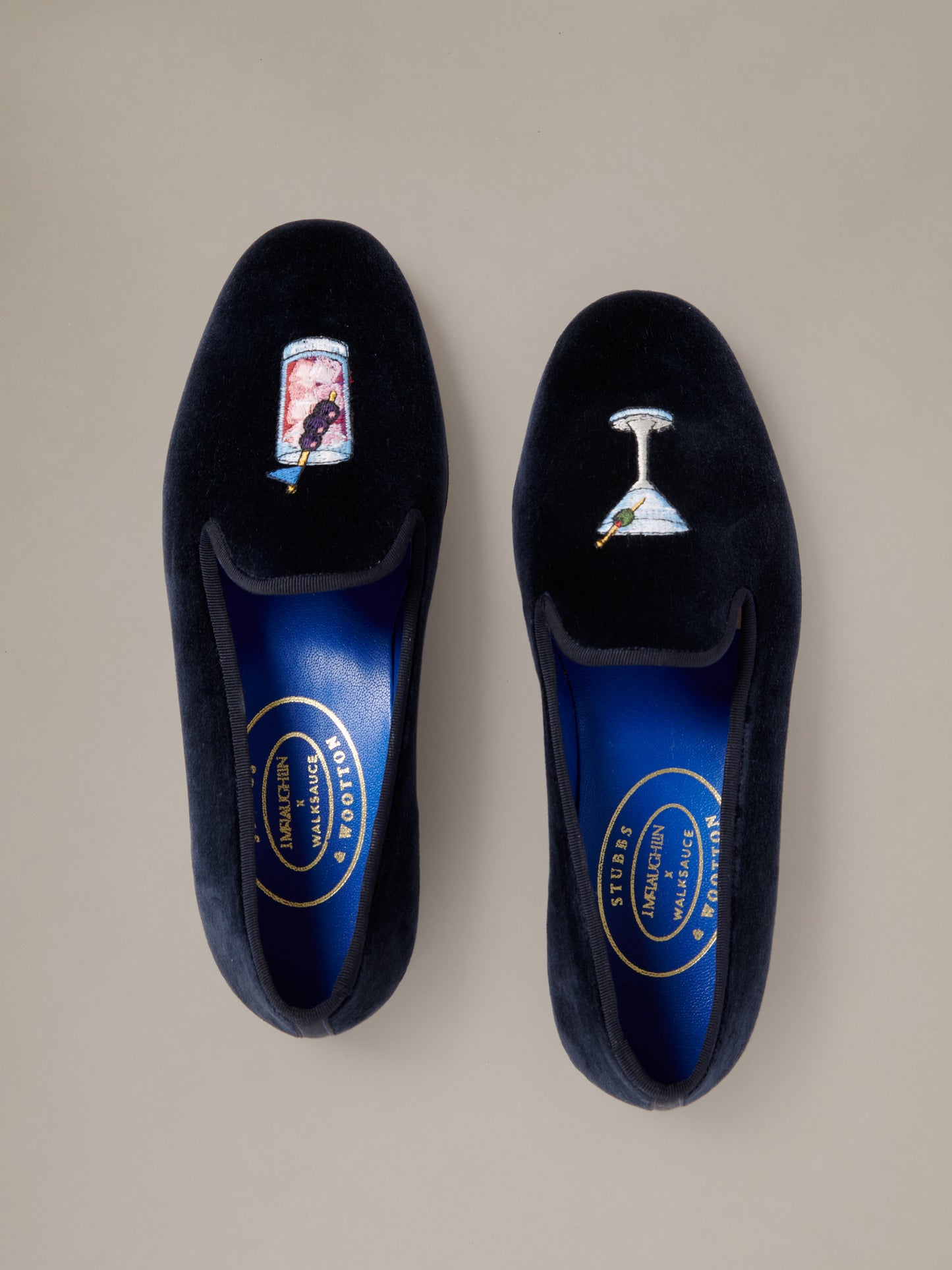 J.McLaughlin x Walksauce Ward Velvet Slippers