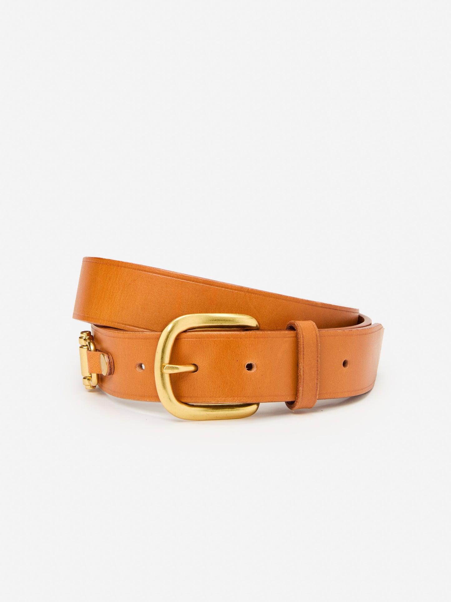 J.McLaughlin Zuri belt in vachetta made with leather.