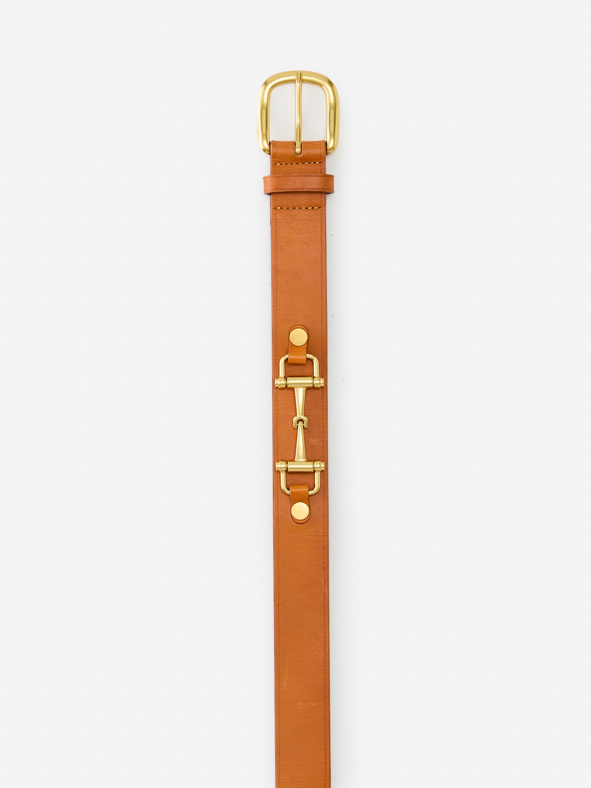 J.McLaughlin Zuri belt in vachetta made with leather.